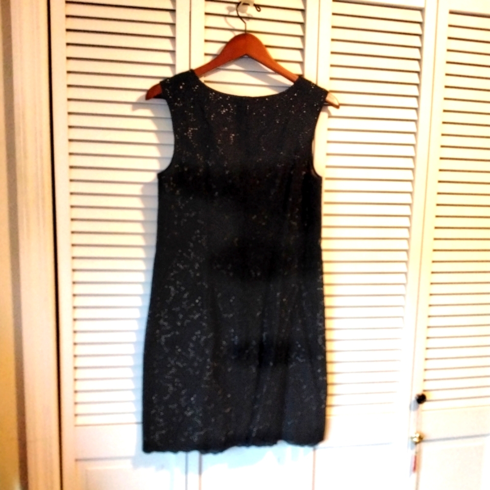 🌷 LOFT DRESS, BLACK, GREAT CONDITION - Picture 2 of 5